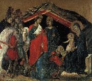 Duccio di Buoninsegna The Maesta Altarpiece painting
